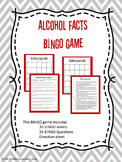 Alcohol Facts BINGO
