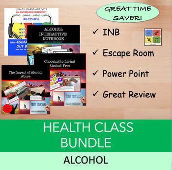 Preview of Alcohol Health Class Bundle