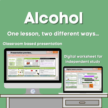 Preview of Alcohol Lesson bundle