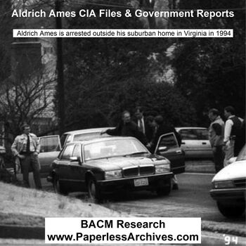 Preview of Aldrich Ames CIA Files & Government Reports