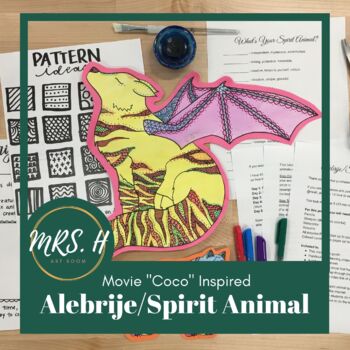 Preview of Alebrije/Spirit Animal w/ movie Coco