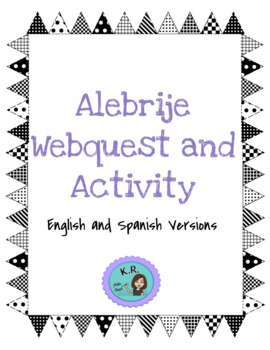 Preview of Alebrije Web-quest and Activity