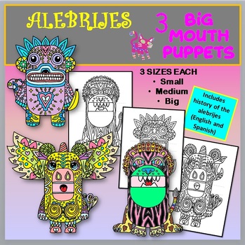 Preview of Alebrijes Big Mouth Puppets Series #2