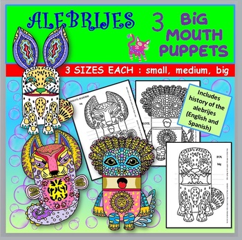 Preview of Alebrijes Big Mouth Puppets Series #3