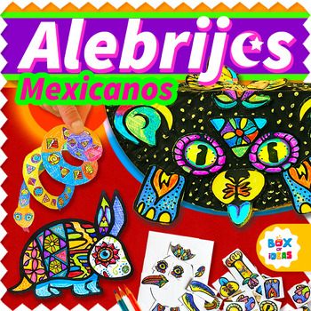 Preview of Alebrijes Mexican Craft | Day of the Dead Art, Dia de Los Muertos Activities