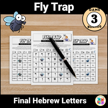 Preview of Alef-Bet Mouse Trap: Final Hebrew Letters