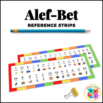 Preview of Alef-Bet Reference Strips