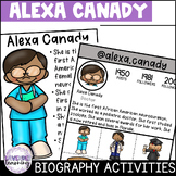 Alexa Canady Biography Activities - Women's History Month 