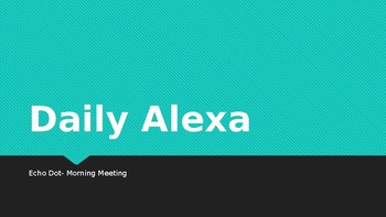 Preview of Alexa in the Classroom