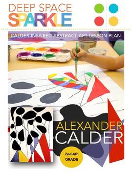 Alexander Calder Abstract Art by Deep Space Sparkle | TpT