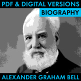 Alexander Graham Bell Biography Research Organizer, Biogra