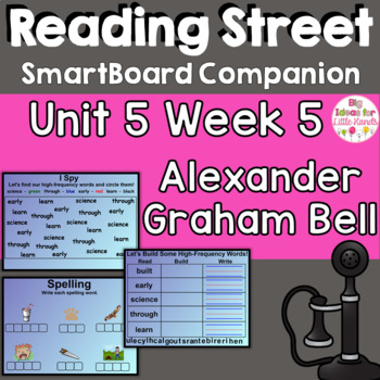 Preview of Alexander Graham Bell SmartBoard Companion 1st First Grade