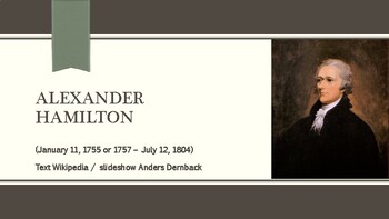 Preview of Alexander Hamilton