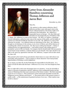 alexander hamilton the essential hamilton letters & other writings