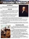 Alexander Hamilton Worksheet