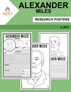 Preview of Alexander Miles Research Posters | 3 Posters