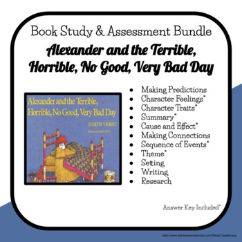 alexander and the terrible horrible book summary
