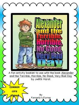 Preview of Alexander and the Terrible, Horrible, No Good, Very Bad Day!