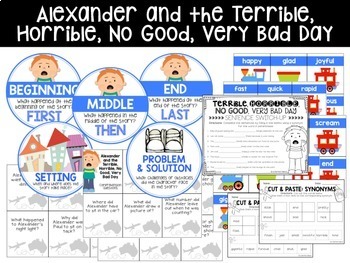 alexander and the terrible horrible no good bad day book