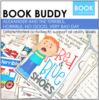 Preview of Alexander and the Terrible, Horrible, No Good, Very Bad Day- Book Companion