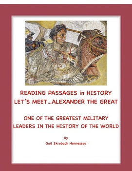 Preview of Alexander the Great: A Reading Passage/Extension Activities