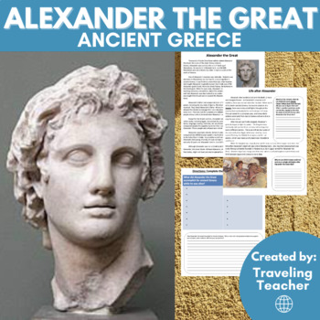 Preview of Alexander the Great: Ancient Greece: Reading & Comprehension Passages, Activity