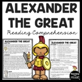 Alexander the Great Biography Reading Comprehension Worksh