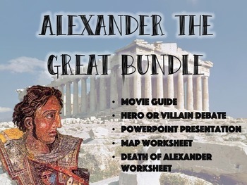 Preview of Alexander the Great Bundle