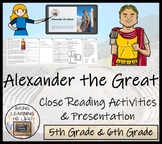 Alexander the Great Close Reading Comprehension Activity |