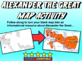 "Alexander the Great" Map Activity: Fun, engaging follow-a