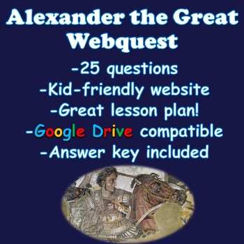 Preview of Alexander the Great Webquest