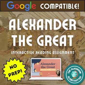 Preview of Alexander the Great - World History Interactive Reading Assignment