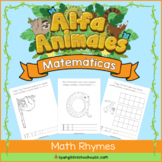 Alfa Animales Math Rhyme Book