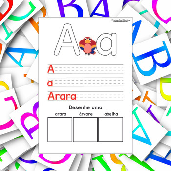 Preview of Alfabeto em Português (Alphabet in Portuguese - Brazil)