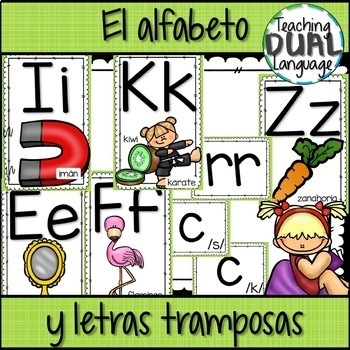 Alfabeto en español by Teaching Dual Language | TPT
