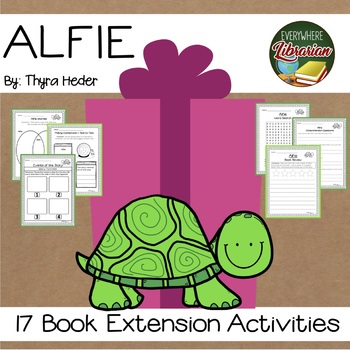 Preview of Alfie by Thyra Heder 17 Book Extension Activities NO PREP