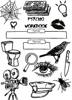 Preview of Alfred Hitchcock's- Psycho (a full unit workbook)