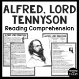 Poet Alfred Lord Tennyson Biography Reading Comprehension 