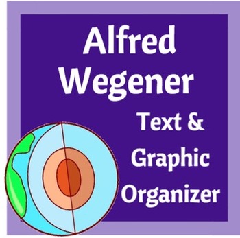 Preview of Alfred Wegener's Continental Drift Theory Graphic Organizer