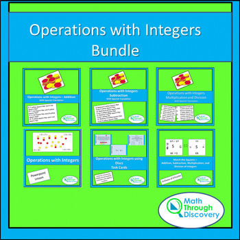 Preview of Alg 1 - Operations with Integers Bundle