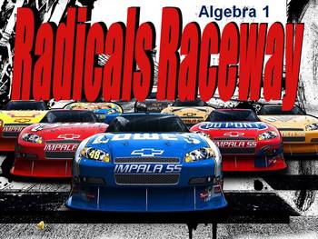 Preview of Alg 1 -- Radicals Review  (Radicals Raceway)