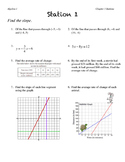 Alg1: All About Linear Equation Stations
