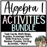 Algebra 1 Activities Bundle