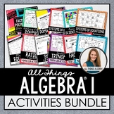 Algebra 1 Curriculum: Activities Bundle | All Things Algebra®