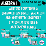 Algebra 1: BUNDLE Writing Equations and Inequalities A.2C 