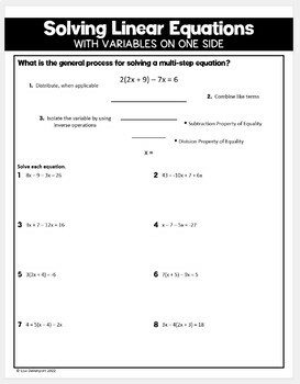 unit 1 equations & inequalities homework 5