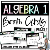 Algebra 1 Boom Cards - Digital Task Card Bundle