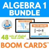 Algebra 1 Boom Cards™ - Bundle of Digital Activities