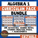 Algebra 1 Curriculum Pack Bundle