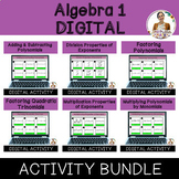 Algebra 1 Digital Activities GROWING Bundle